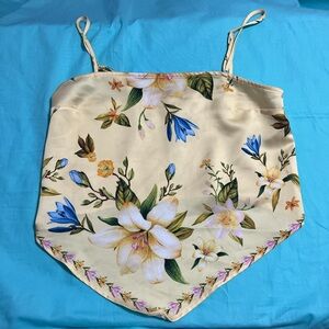 Rachel Zoe Top Floral Print Fairy Size XS